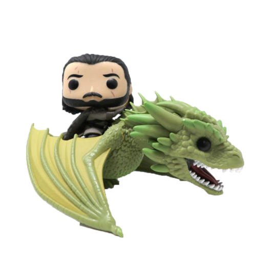 POP! Rides - Game of Thrones - Jon Snow sur Rhaegal - secondaire-2