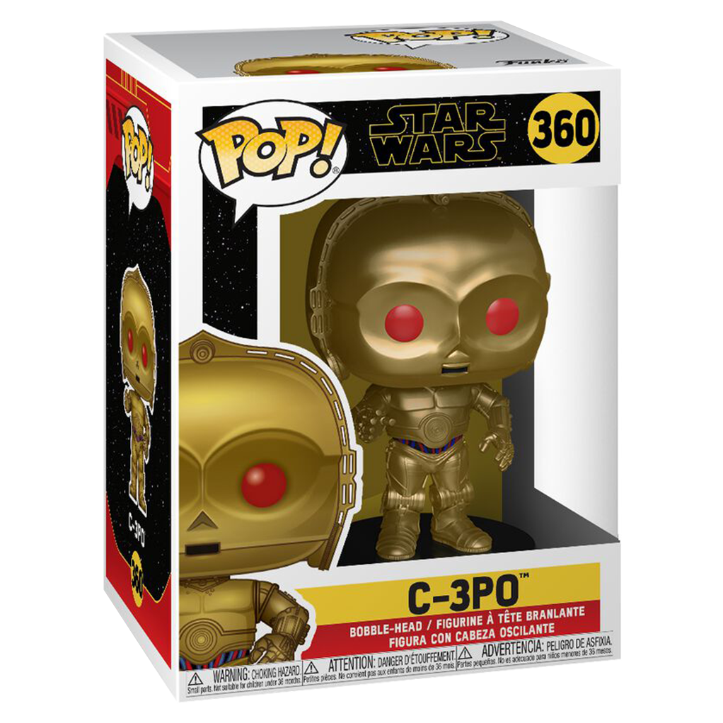 POP! l'ascension de skywalker - Star Wars - C-3PO yeux rouges - secondaire-1