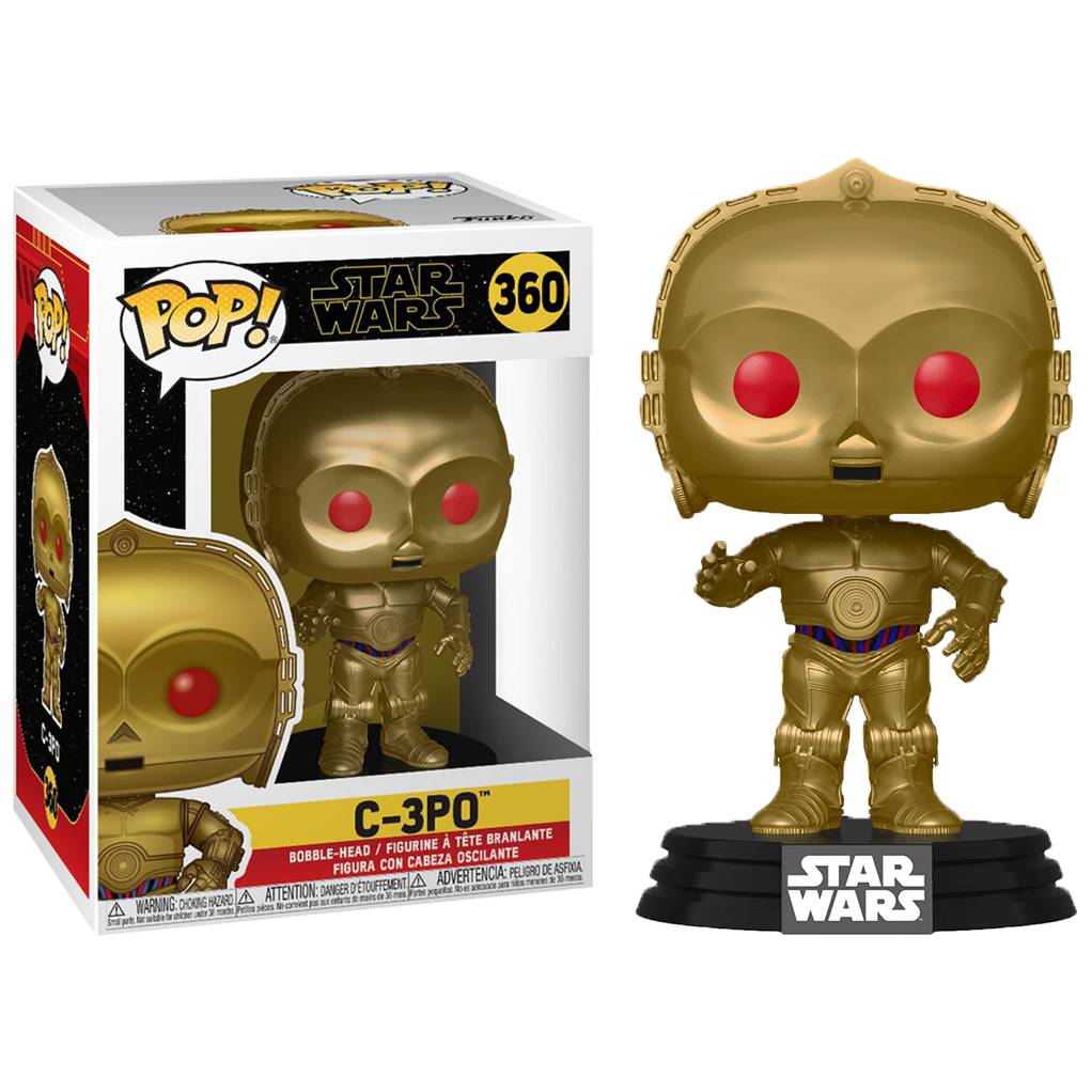 POP! l'ascension de skywalker - Star Wars - C-3PO yeux rouges - secondaire-2
