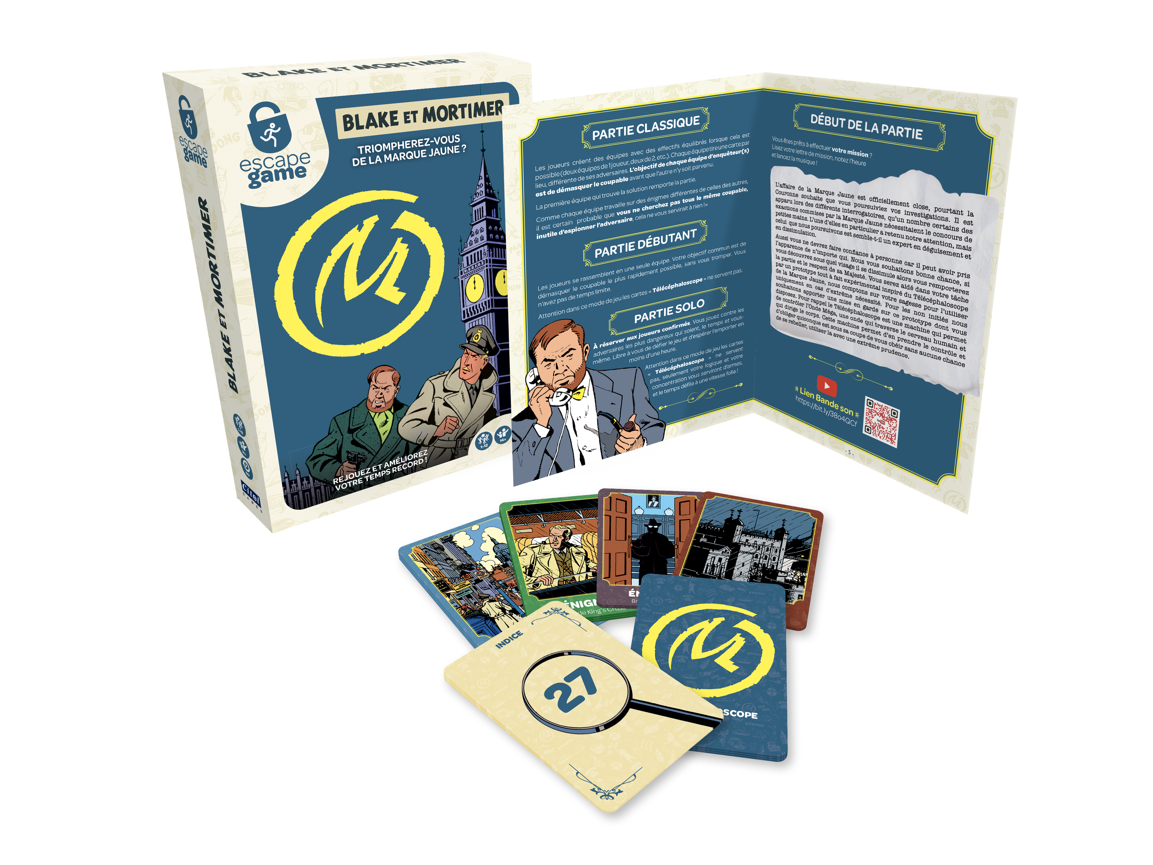 ESCAPE BOX - BLAKE & MORTIMER - secondaire-1