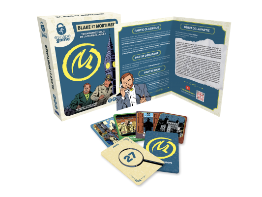ESCAPE BOX - BLAKE & MORTIMER - secondaire-1