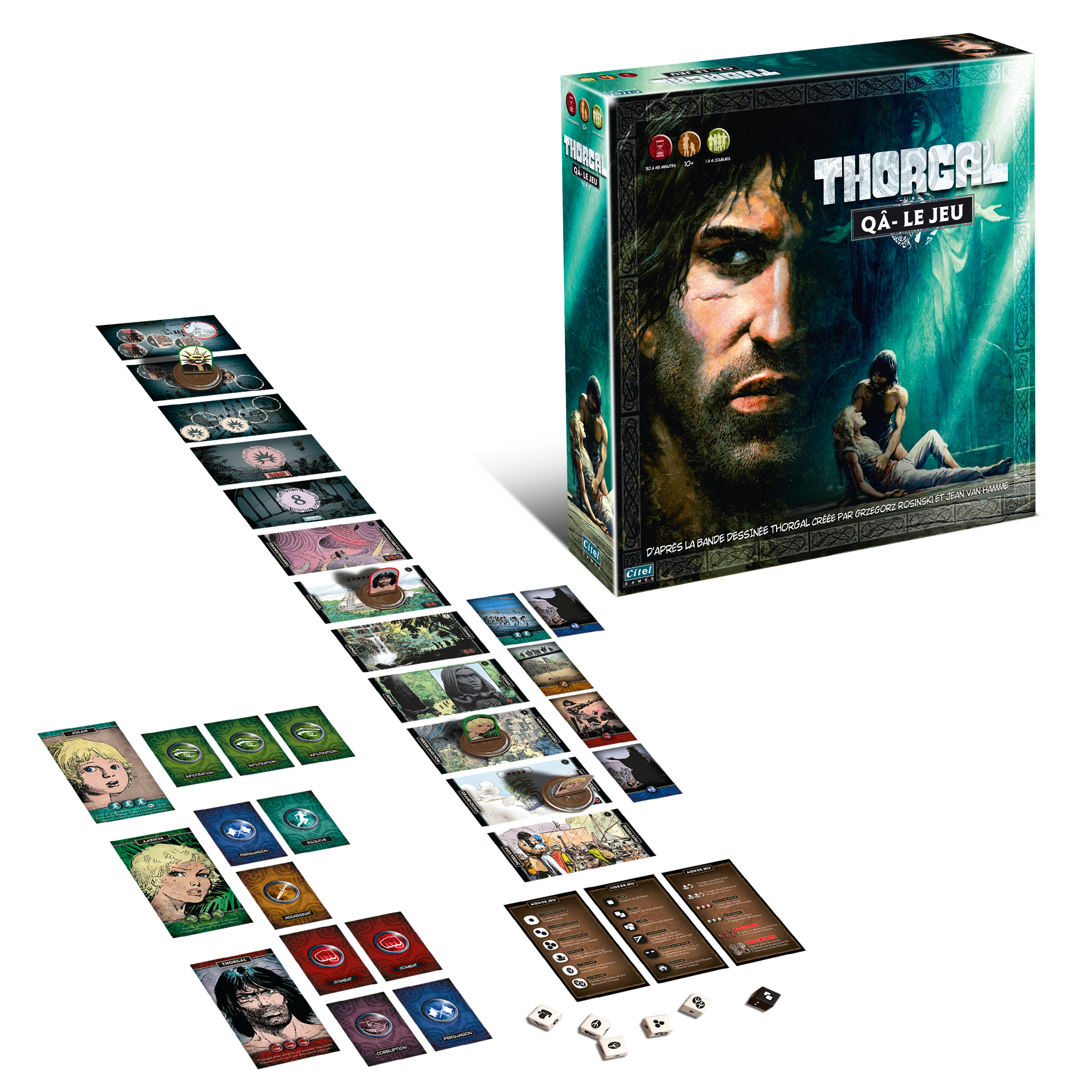 THORGAL - QÂ - JEU DE SOCIETE - secondaire-2