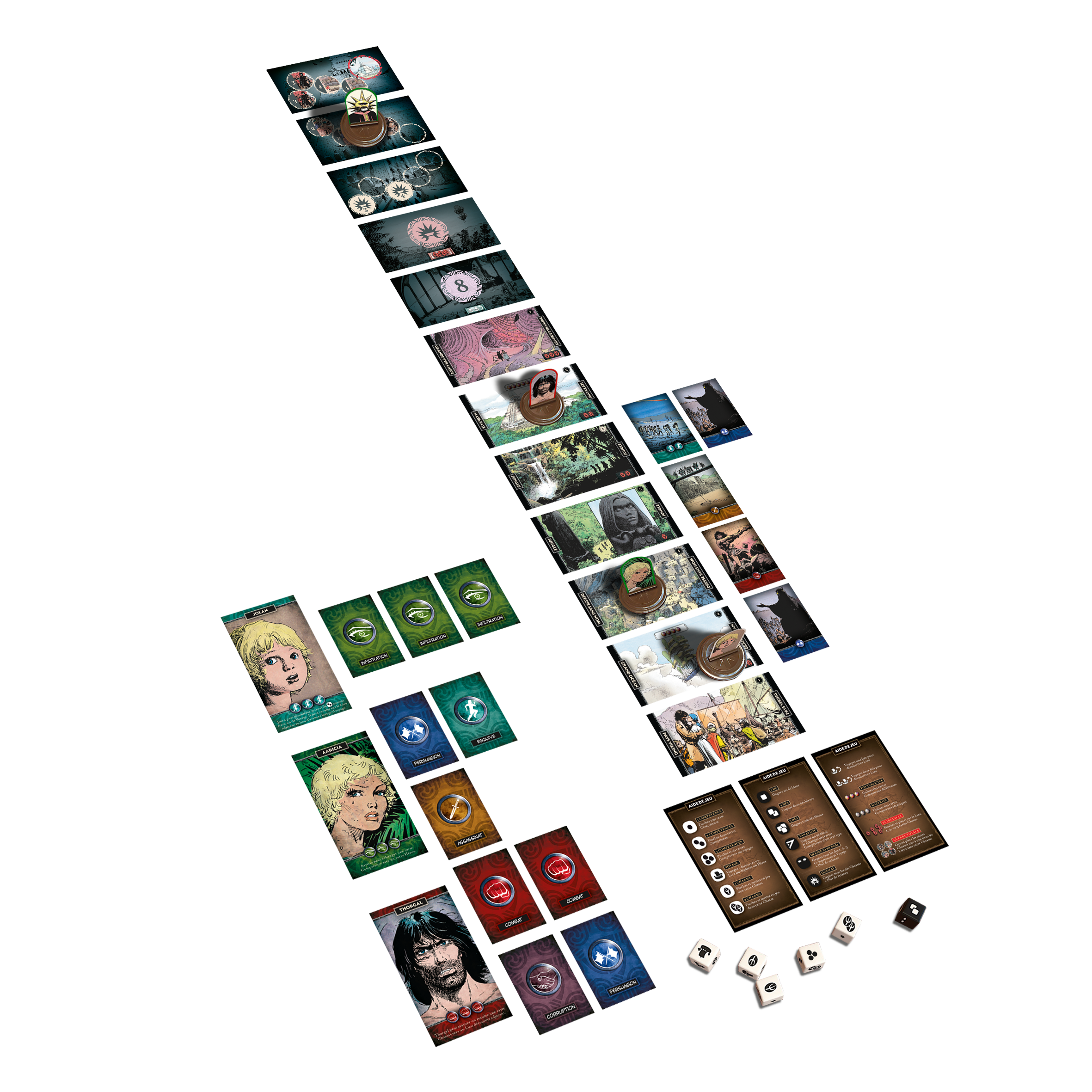 THORGAL - QÂ - JEU DE SOCIETE - secondaire-3