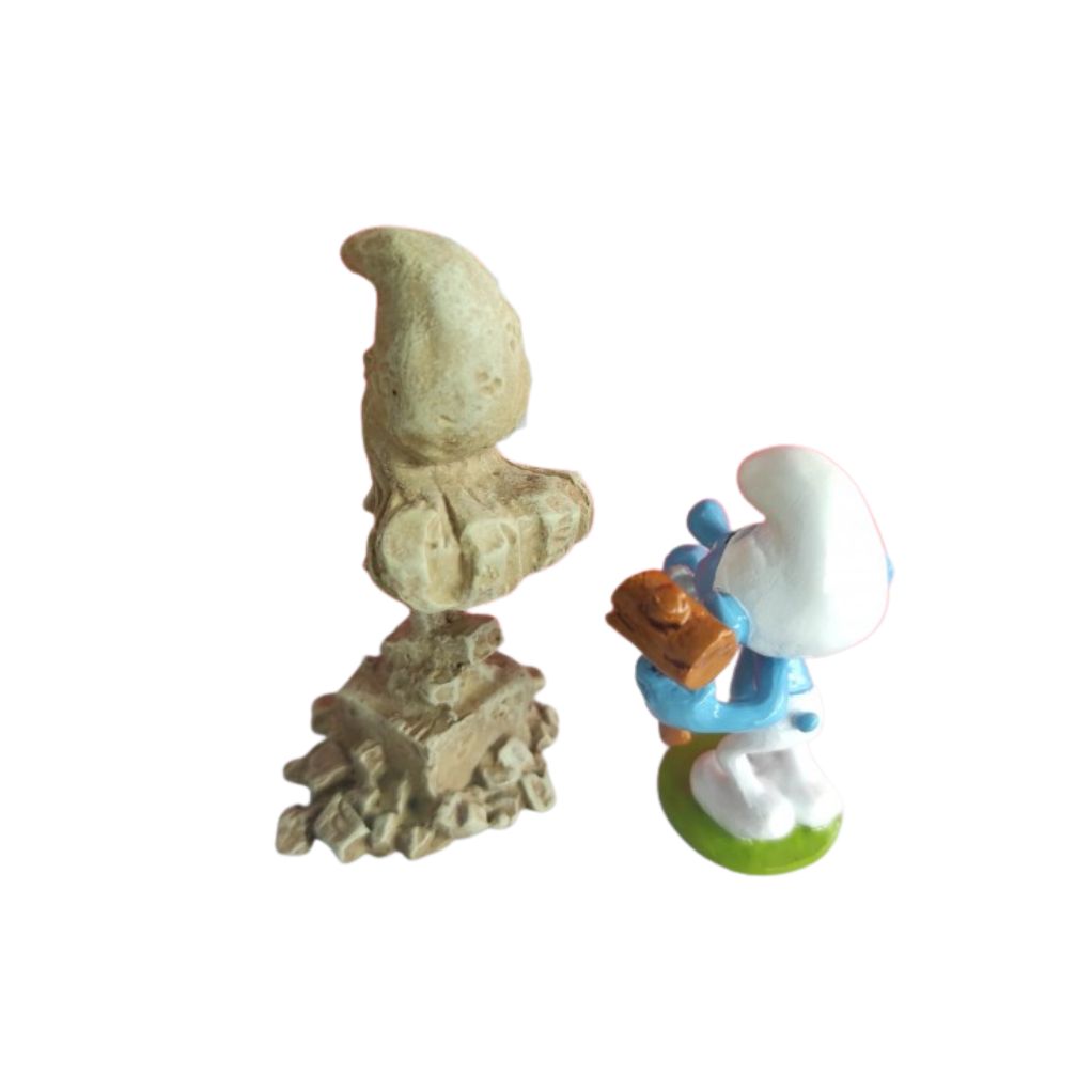 Figurine Pixi Schtroumpf Sculpteur - secondaire-6