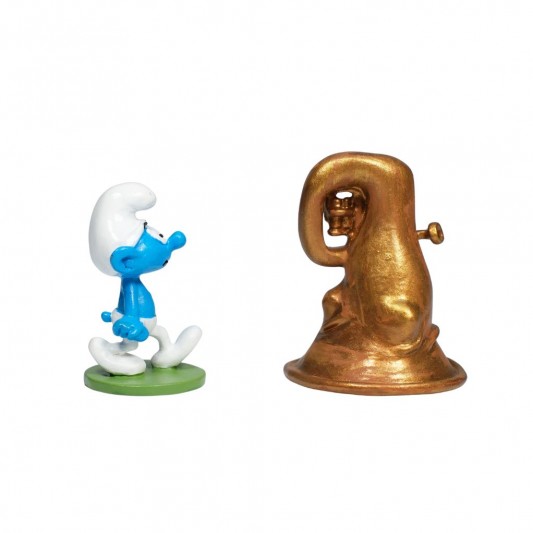 Figurine Pixi Origine - Le Schtroumpf et le tuba - secondaire-1