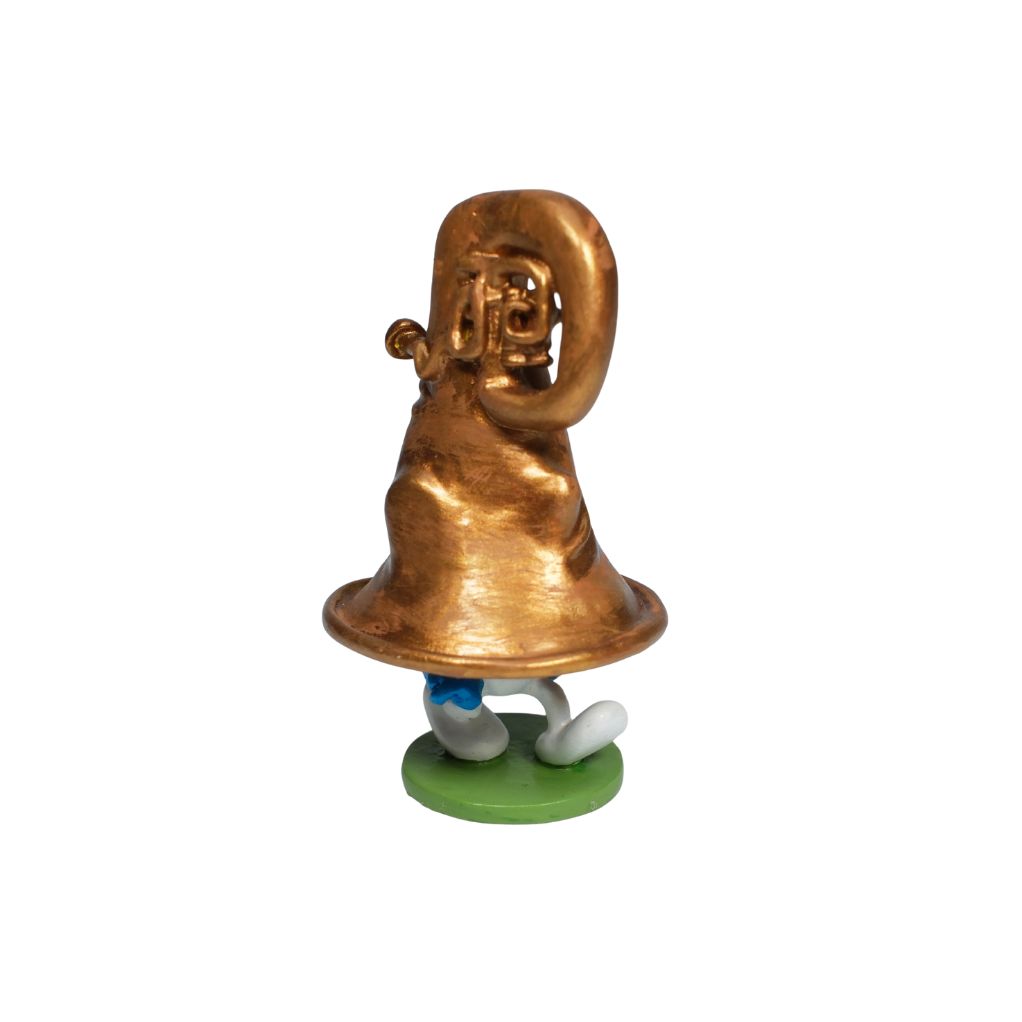 Figurine Pixi Origine - Le Schtroumpf et le tuba - secondaire-8