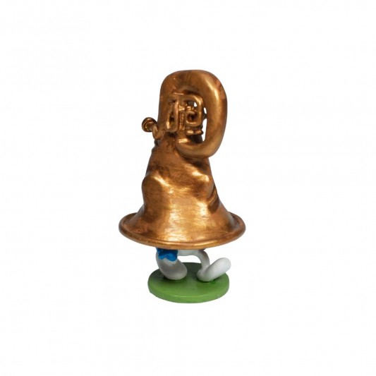 Figurine Pixi Origine - Le Schtroumpf et le tuba - secondaire-8
