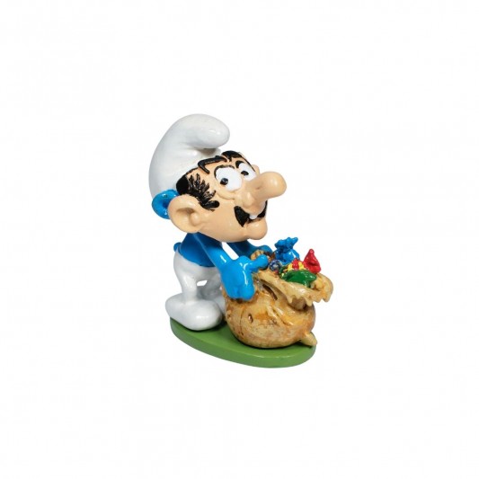 Figurine Pixi Origine - Schtroumpf déguisé en Gargamel - secondaire-1