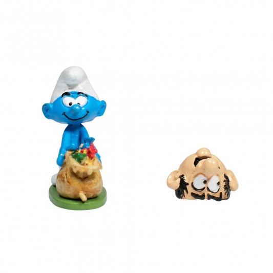 Figurine Pixi Origine - Schtroumpf déguisé en Gargamel - secondaire-8