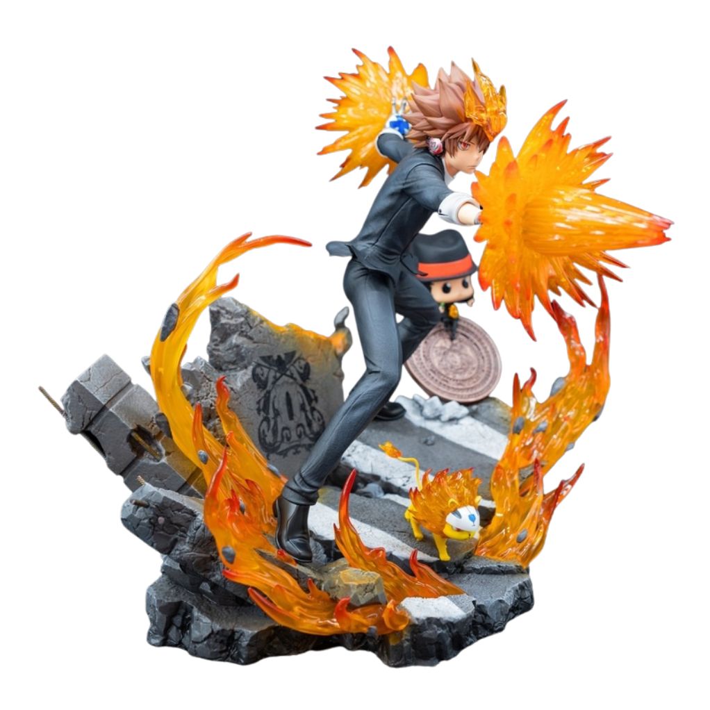 Figurine Reborn! - Tsuna, Reborn et Natsu - secondaire-4