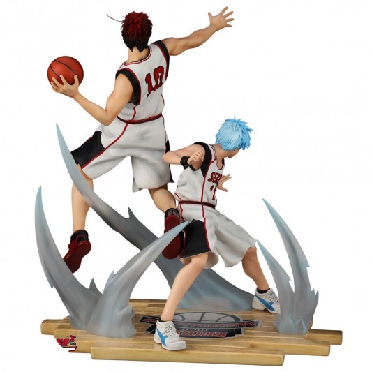 Figurine Tetsuya Kuroko & Taiga Kagami - Version maillot blanc - secondaire-3
