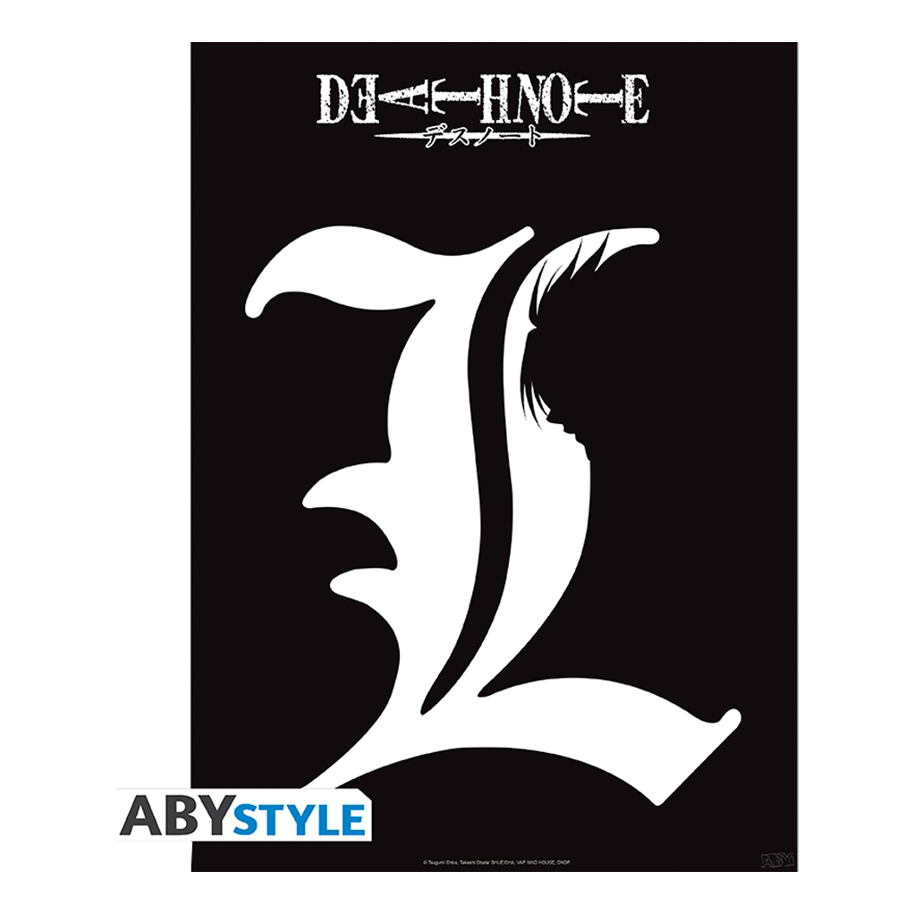 DEATH NOTE - 2 posters - L & Light, L, Misa et les Shinigami - secondaire-2