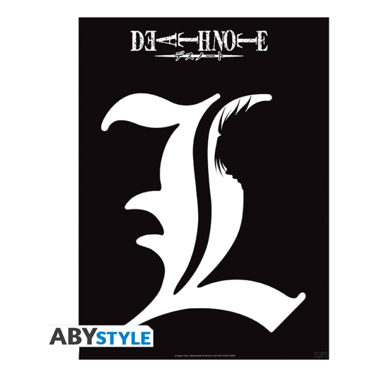 DEATH NOTE - 2 posters - L & Light, L, Misa et les Shinigami - secondaire-2
