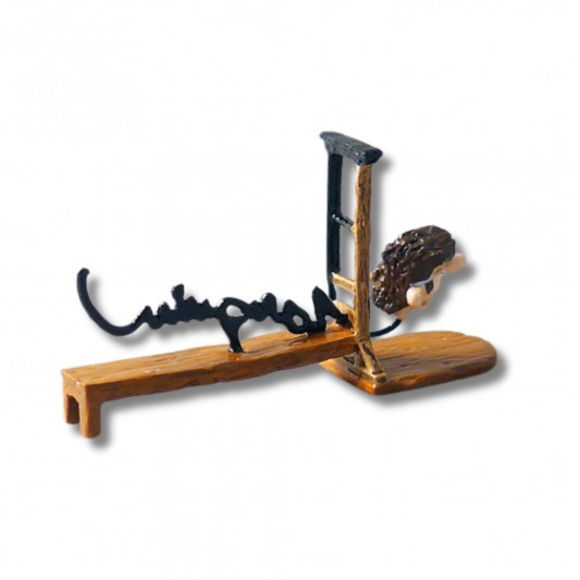 Figurine Pixi signature Franquin, Guillotine - secondaire-1