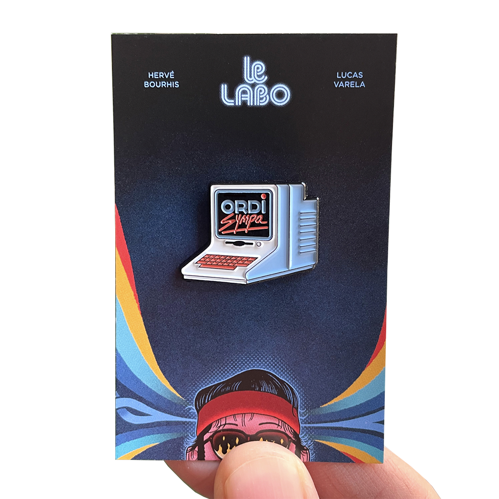 Pin's Le Labo - Ordi Sympa - secondaire-2