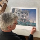 Digigraphie Schuiten, Le Palais 2050 - secondaire-1