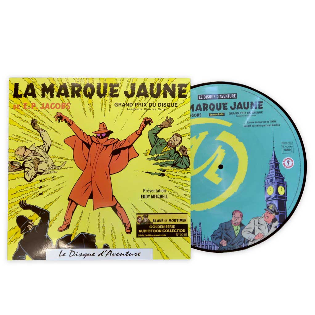 Vinyle Blake et Mortimer - La Marque Jaune - secondaire-2