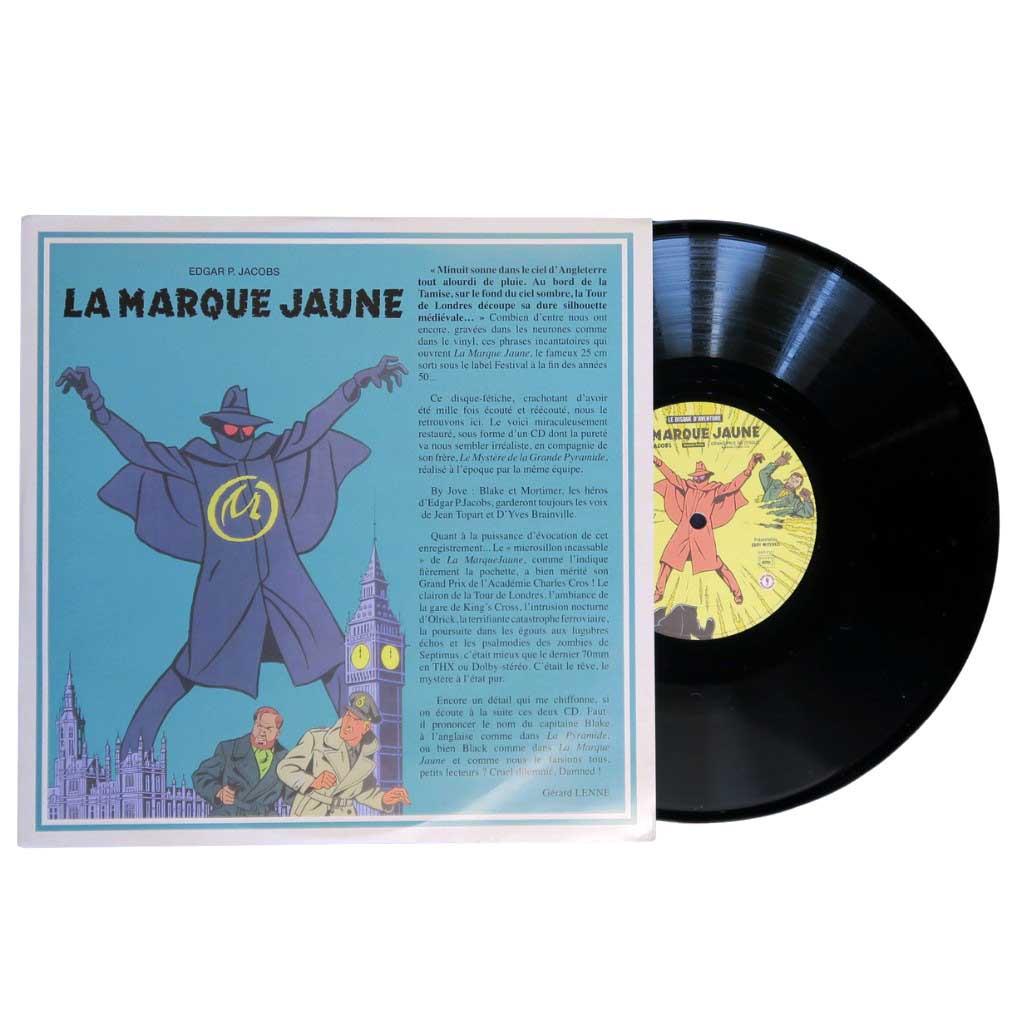 Vinyle Blake et Mortimer - La Marque Jaune - secondaire-3