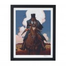 Digigraphie Undertaker - Portrait à cheval - secondaire-1