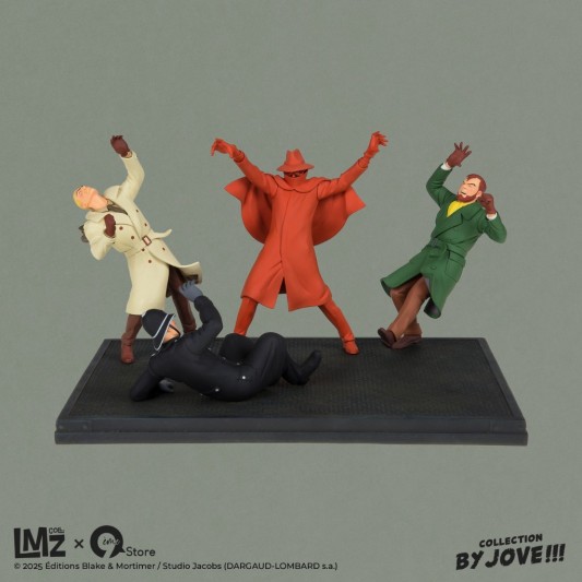 Figurine Blake et Mortimer  - Coffret 4 personnages - secondaire-11