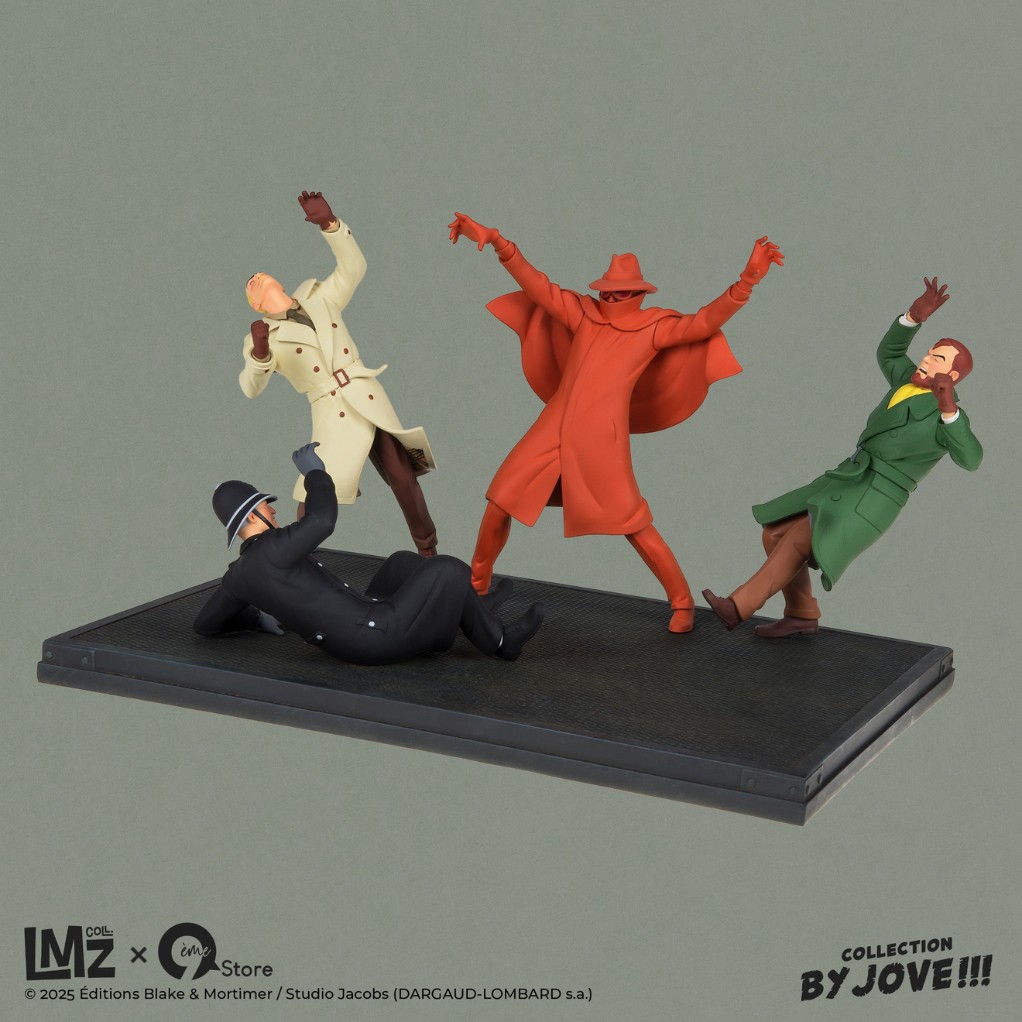 Figurine Blake et Mortimer  - Coffret 4 personnages - secondaire-12