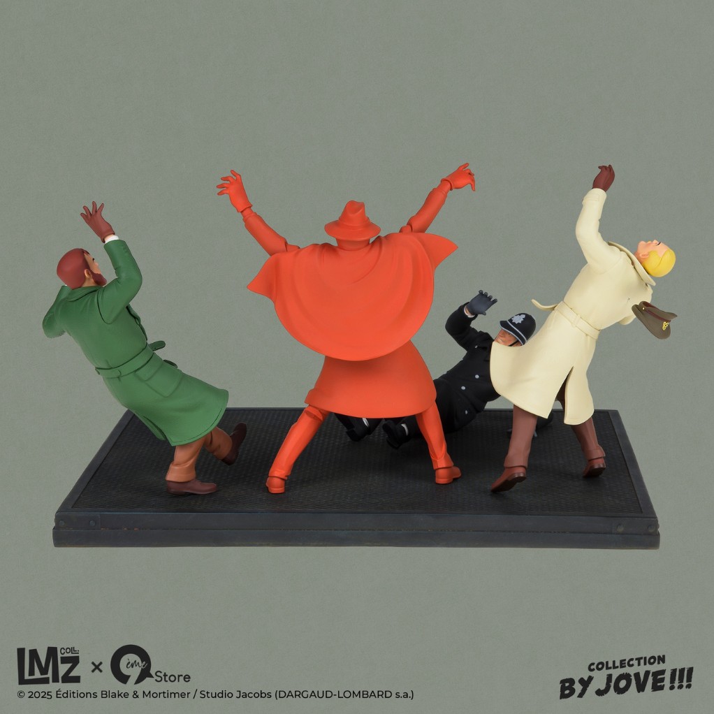 Figurine Blake et Mortimer  - Coffret 4 personnages - secondaire-13