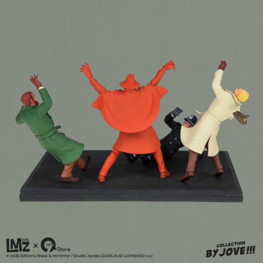 Figurine Blake et Mortimer  - Coffret 4 personnages - secondaire-13