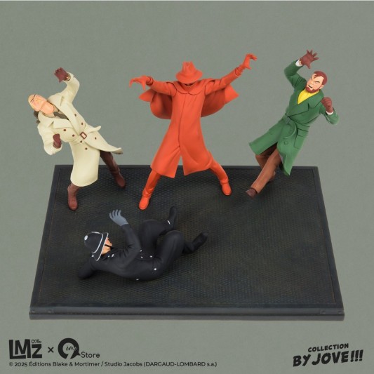 Figurine Blake et Mortimer  - Coffret 4 personnages - secondaire-14