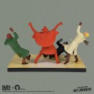 Figurine Blake et Mortimer  - Coffret 4 personnages - secondaire-2