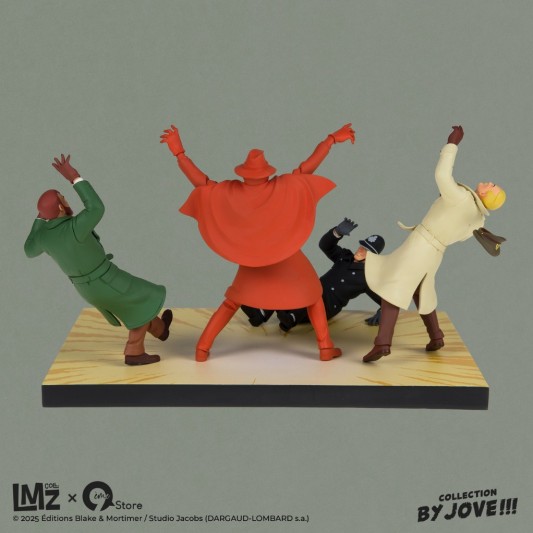 Figurine Blake et Mortimer  - Coffret 4 personnages - secondaire-2