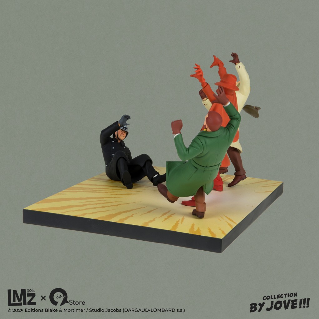 Figurine Blake et Mortimer  - Coffret 4 personnages - secondaire-3