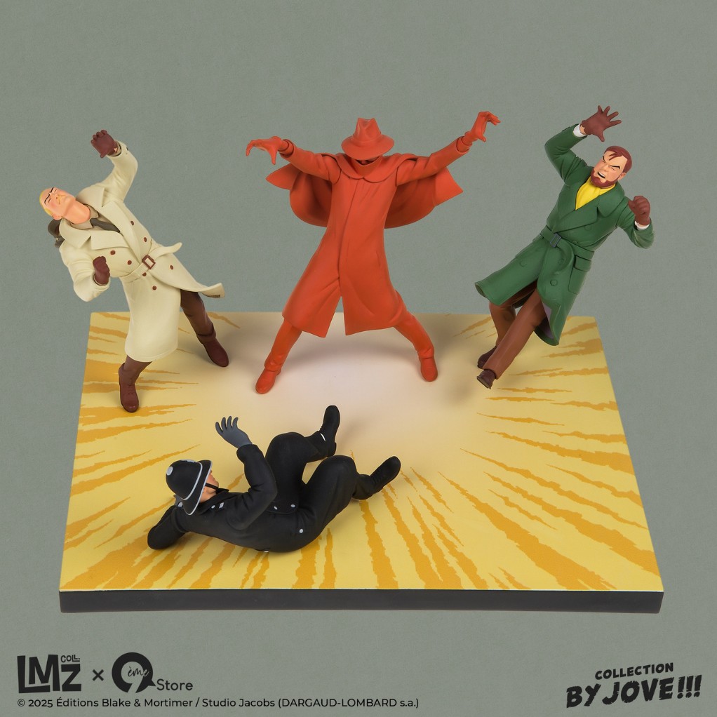 Figurine Blake et Mortimer  - Coffret 4 personnages - secondaire-5