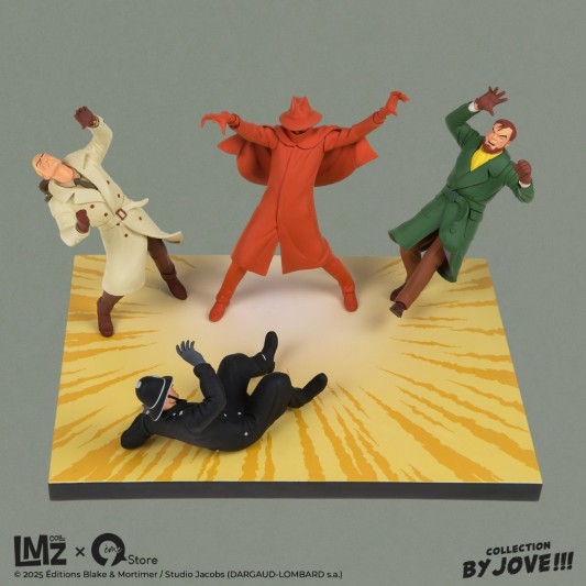 Figurine Blake et Mortimer  - Coffret 4 personnages - secondaire-5