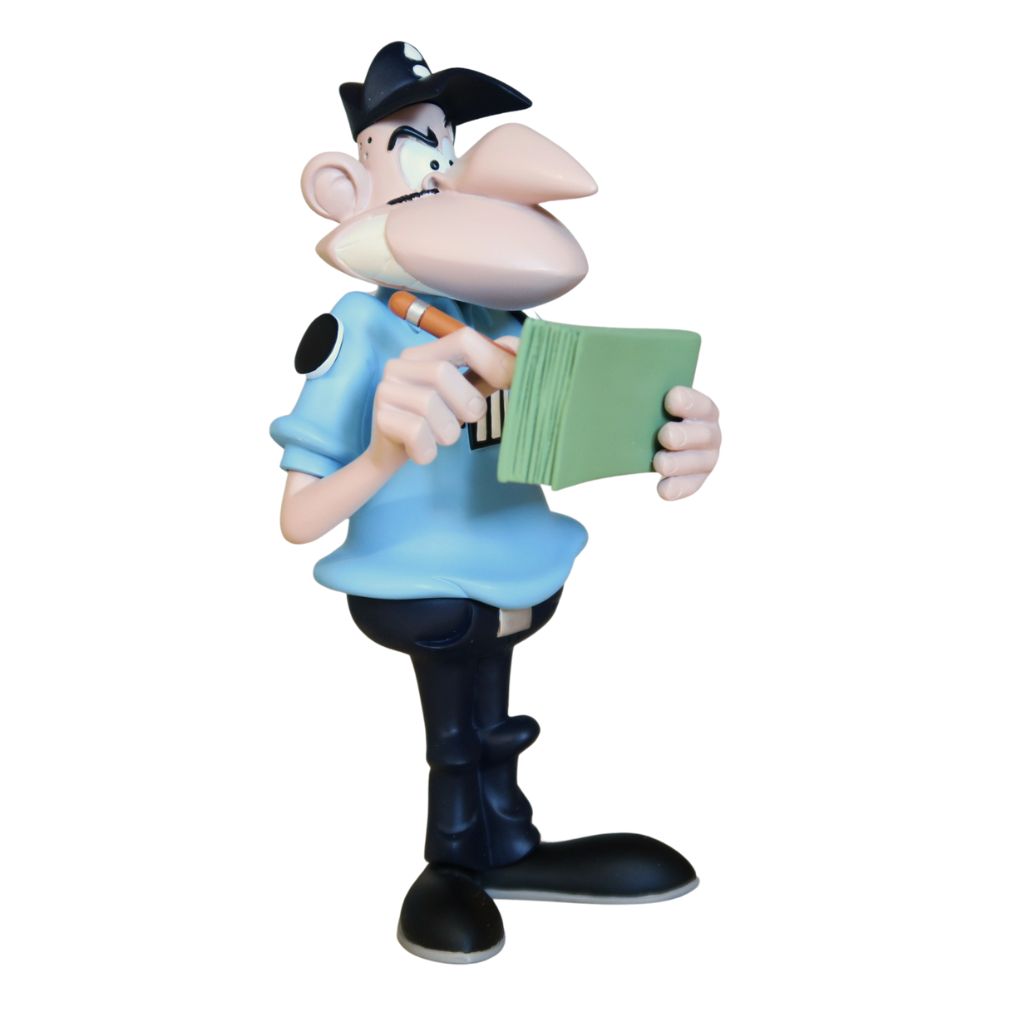 Figurine Les Gendarmes - Le Teigneux - secondaire-4