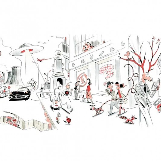Digigraphie - La Fresque - François Avril - secondaire-3