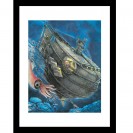 Tirage d'art Nautilus A 20 000 Lieues de la Carotte Bleue - Sébastien Telleschi - secondaire-1