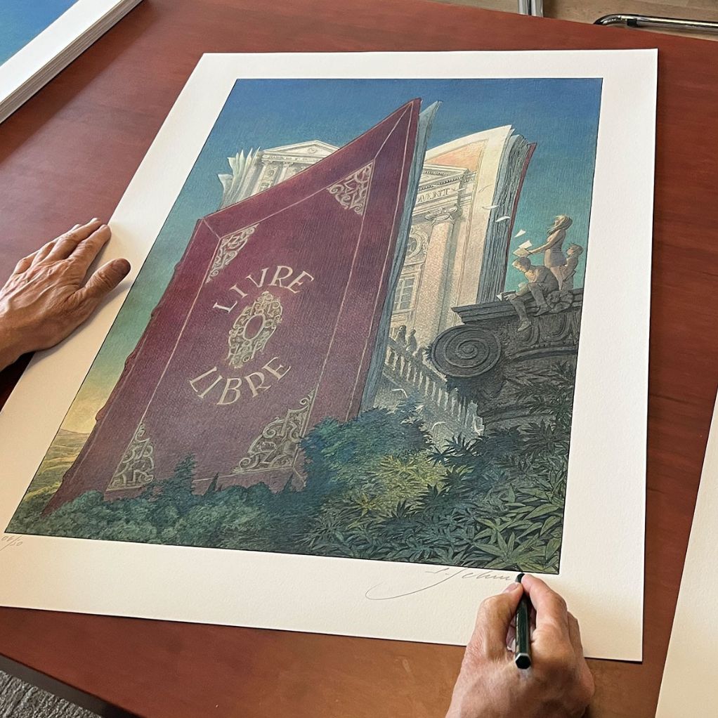 Digigraphie Schuiten - Livre Libre - secondaire-1