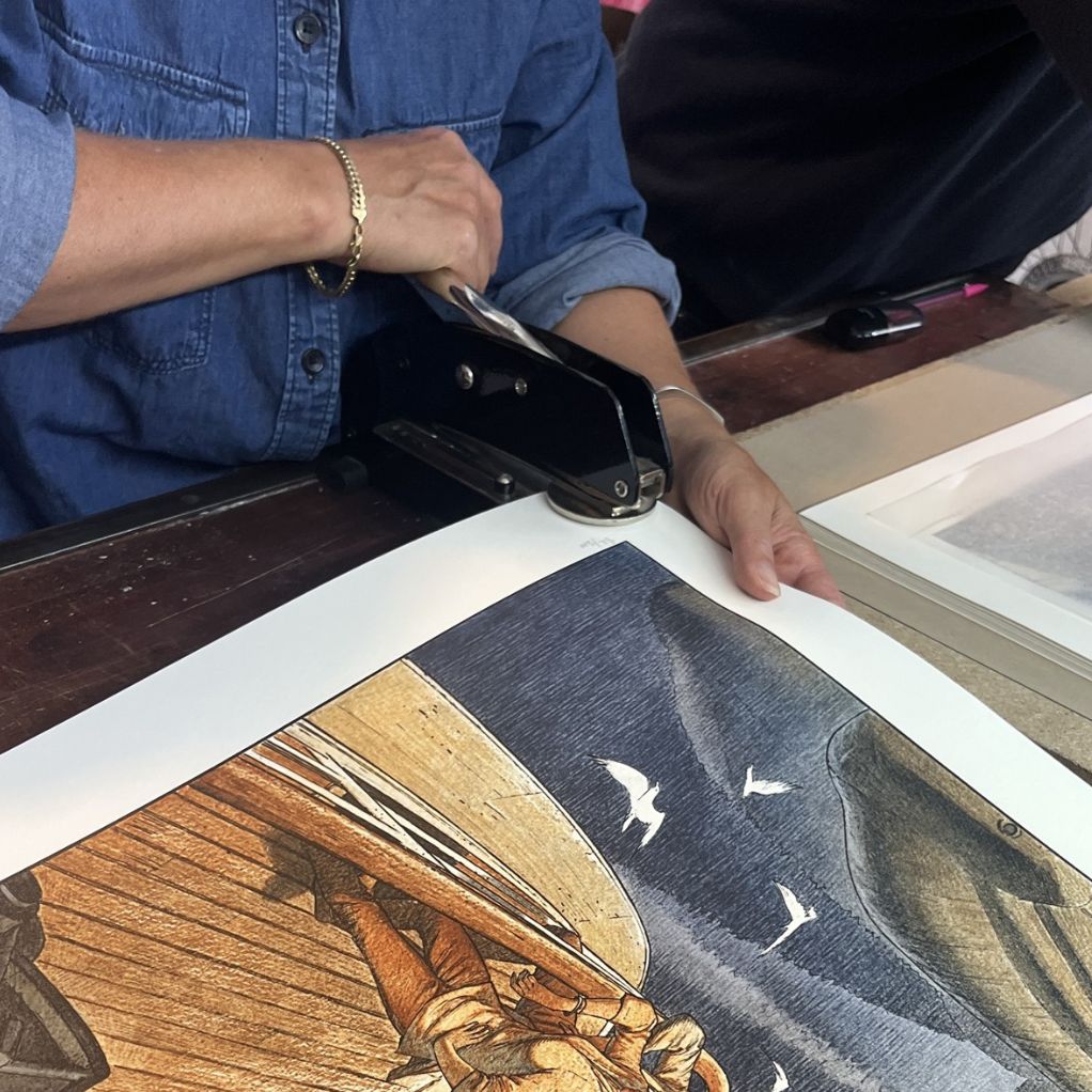 Alugraphie Schuiten - Retour à Cherbourg - secondaire-3