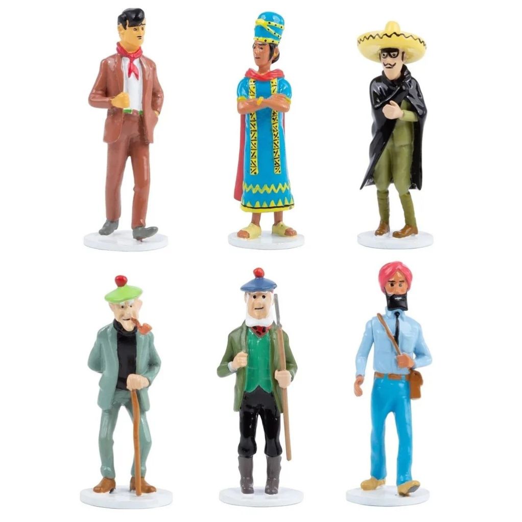 Figurine Tintin - Caporal Diaz - carte de voeux 1972 - secondaire-1