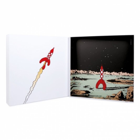 Horloge Lune Tintin- édition limitée - secondaire-2