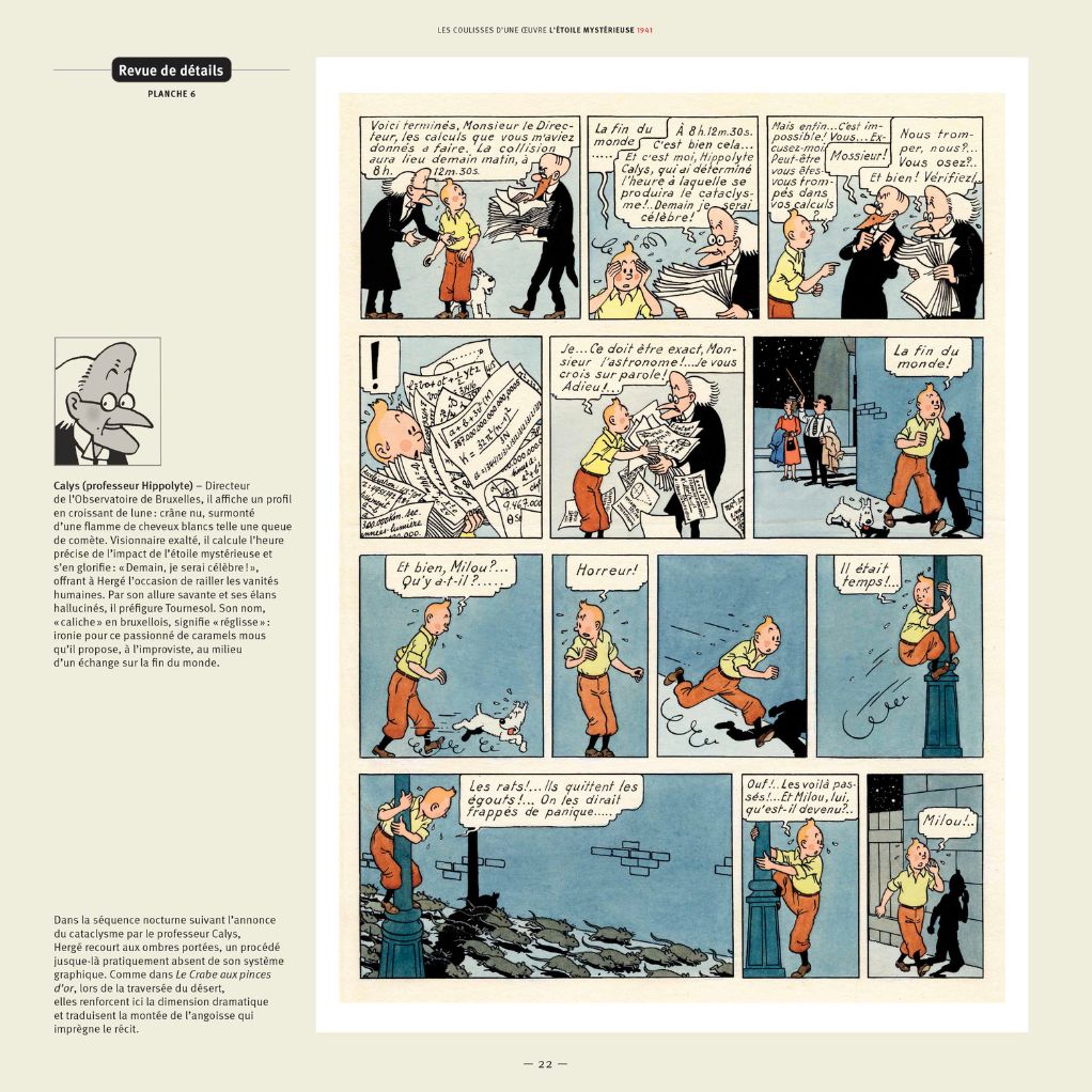 Tintin - L'étoile mystérieuse - Les coulisses d'une oeuvre - Tome 10 - secondaire-5