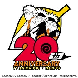 logo 20 ans Naruto