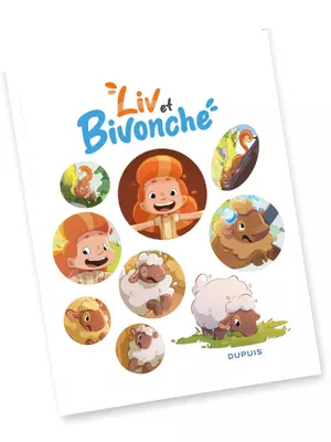 Planche de stickers Liv et Bivonche