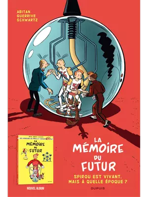 Affiche 40 x 60 cm Spirou et Fantasio La mémoire du Futur