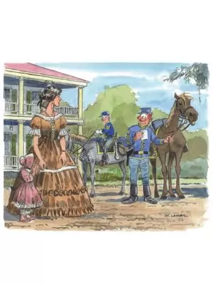 Ex-libris Les Tuniques Bleues T69