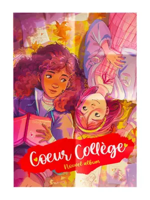 Affiche déco Coeur Collège T6