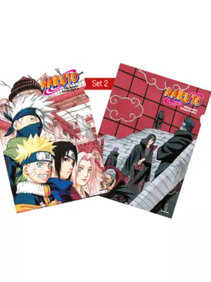 Clearfile 20 ans Naruto - set 2