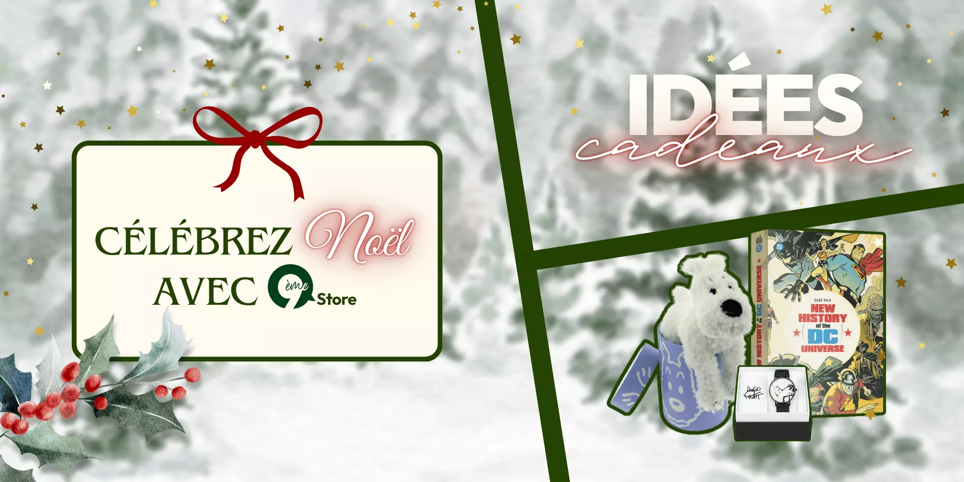 Bannière idées cadeaux 2025