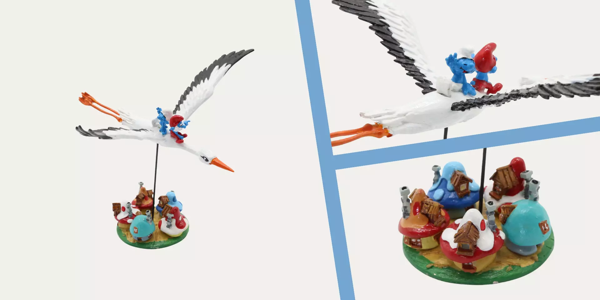 Figurine Pixi - Le Grand Schtroumpf et la Cigogne