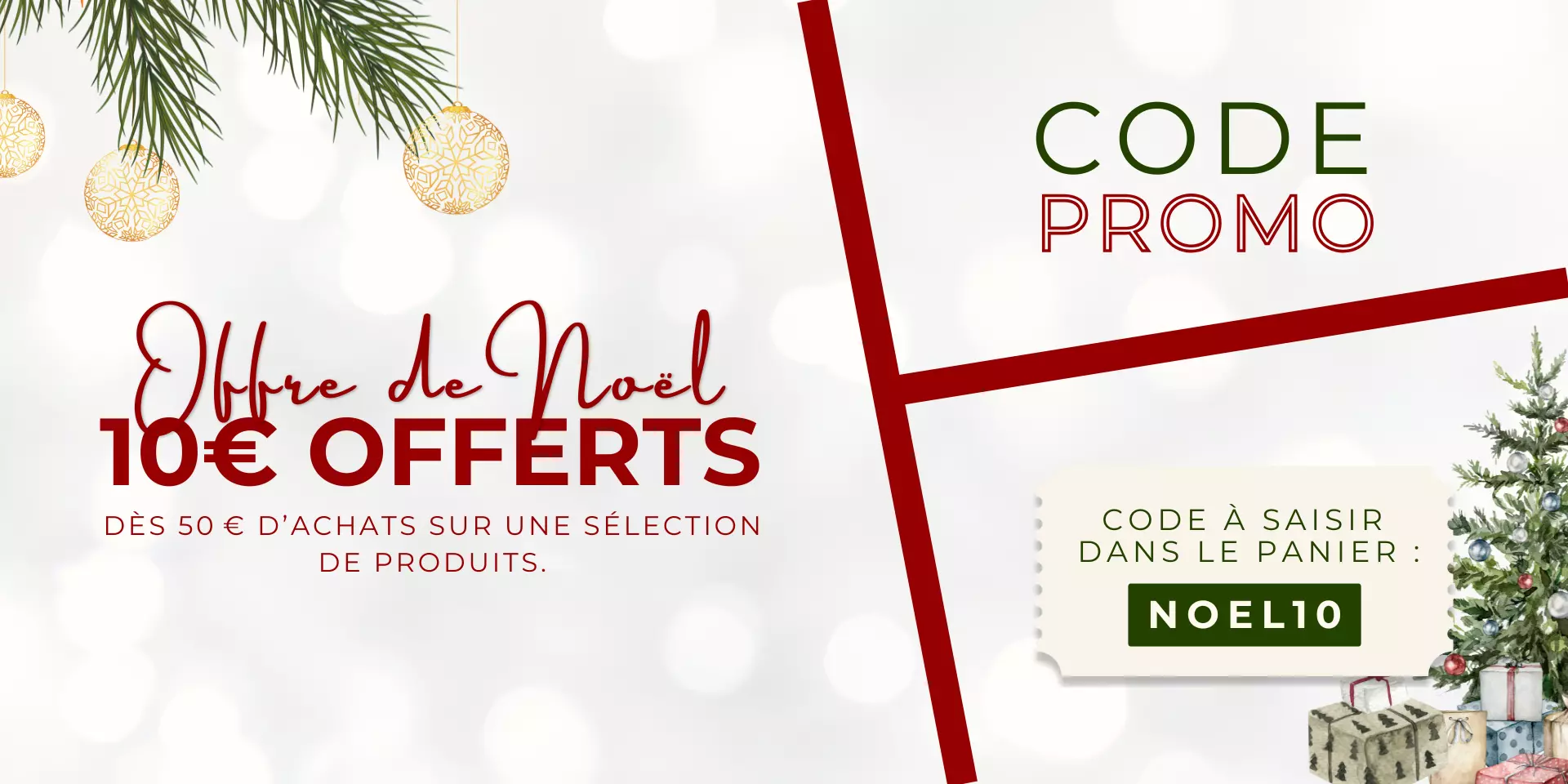 Code promo NOEL10